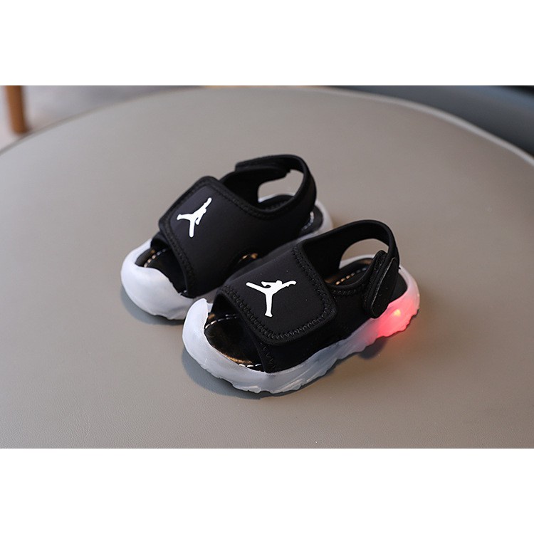 littlekiddoss SH21102 Sepatu sendal Fashion lampu led anak Sendal Anak Import Size 15-25