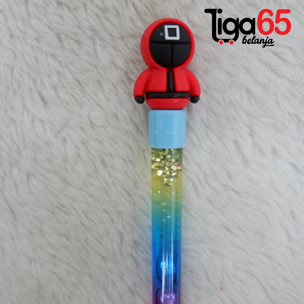 365 GEL PEN #41151 Pulpen Gel Karakter Fancy Edisi Squid Game