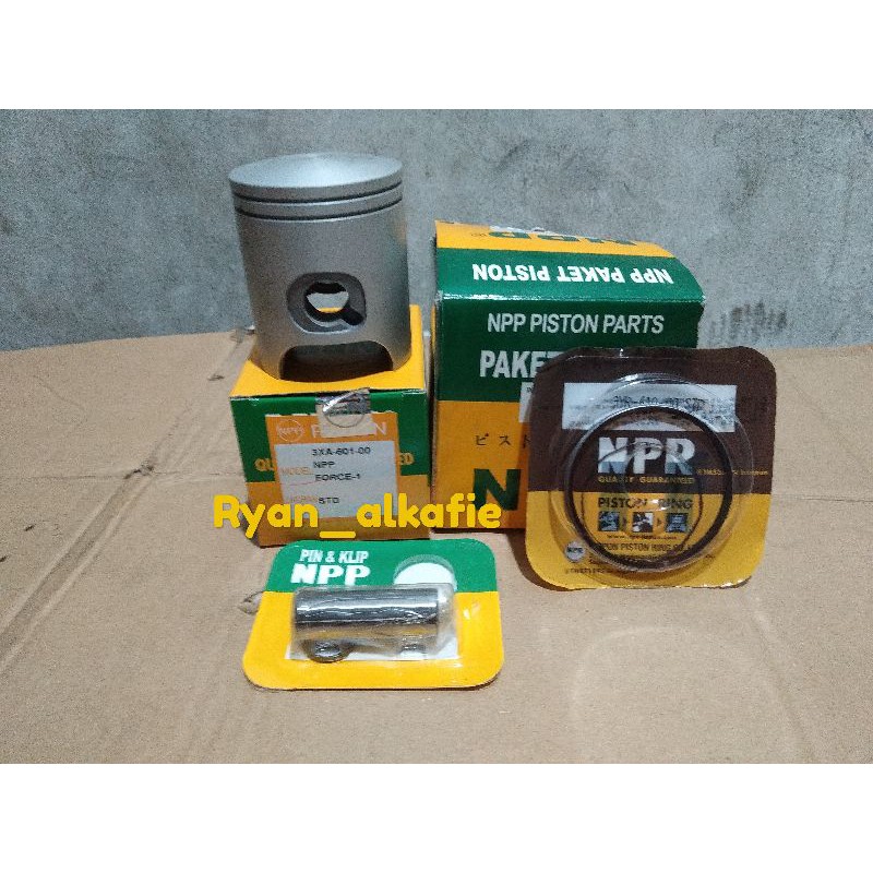 Npp Piston kit Seher Paket + Ring Yamaha Force 1 ZR,F1ZR F1 size STD-150 UK Original NPP
