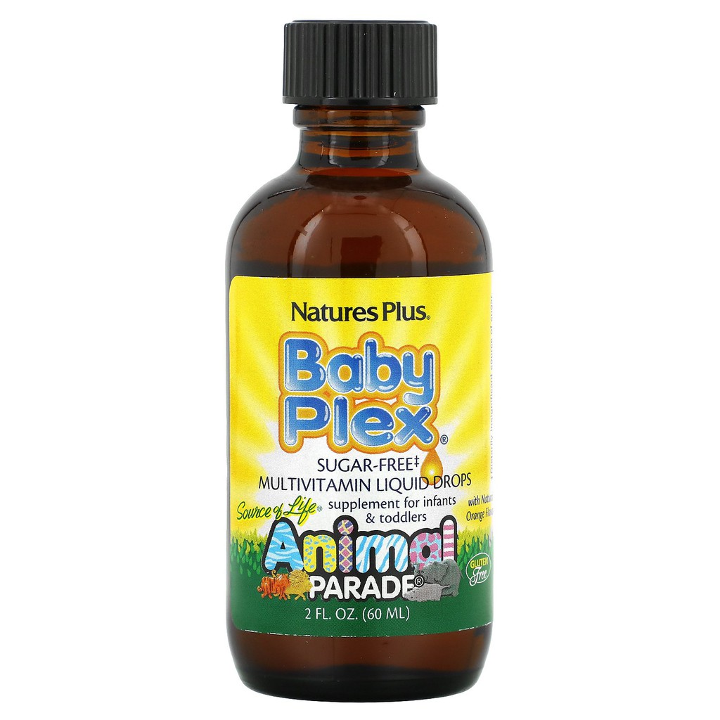 Jual NATURE'S PLUS ANIMAL PARADE BABY PLEX MULTIVITAMIN LIQUID DROPS 60 ...