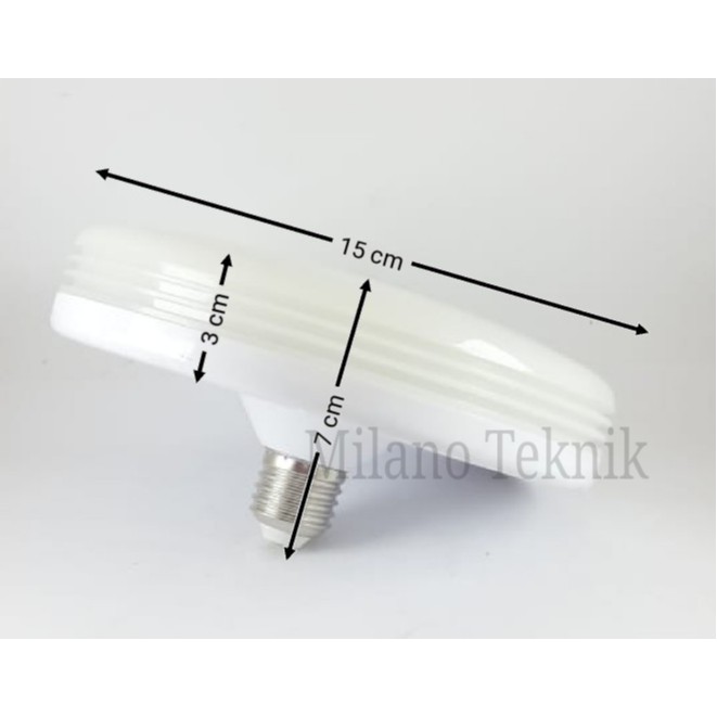 Lampu LED UFO Fanos 15w 15 watt 15 w/LED Mini Ceiling Lamp