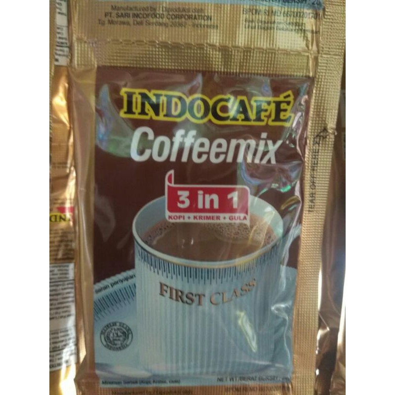 

INDOCAFE COFFEMIX 3in1 isi 10 renceng