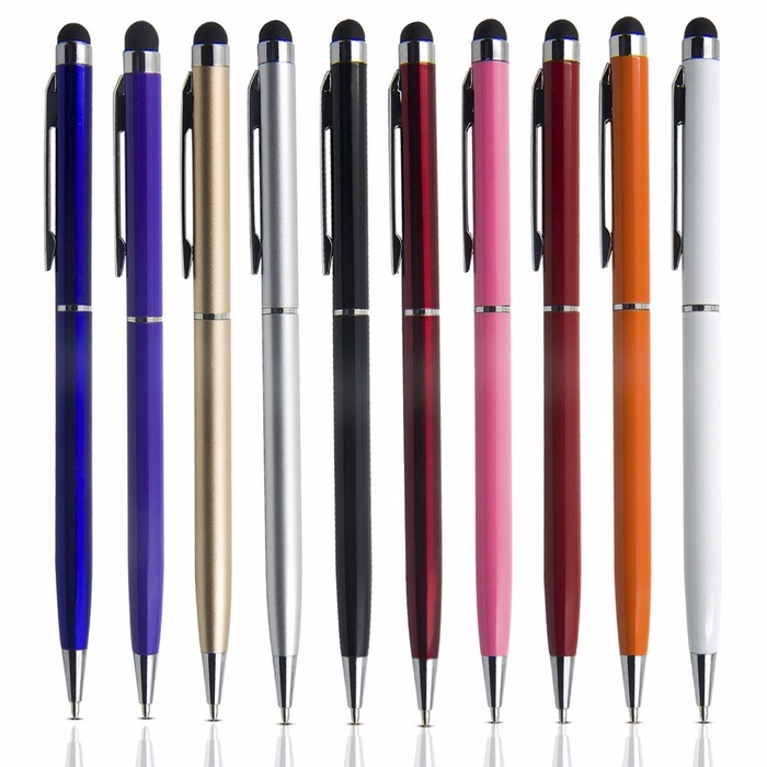 pulpen pena stylus 2in1 Samsung S20 Xiaomi Apple VIVO OPPO Ipad