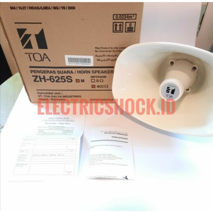 SPEAKER HORN TOA ZH 625SM / ZH 625 SM ORIGINAL