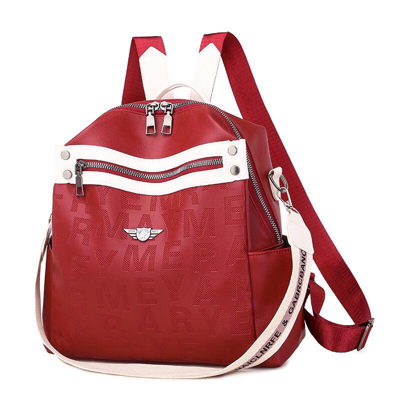 Tas Ransel Wanita Original Campus Anti Air Terbaru 2022 Muslimah Elegan J3N6 Kuliah Import Terlaris 