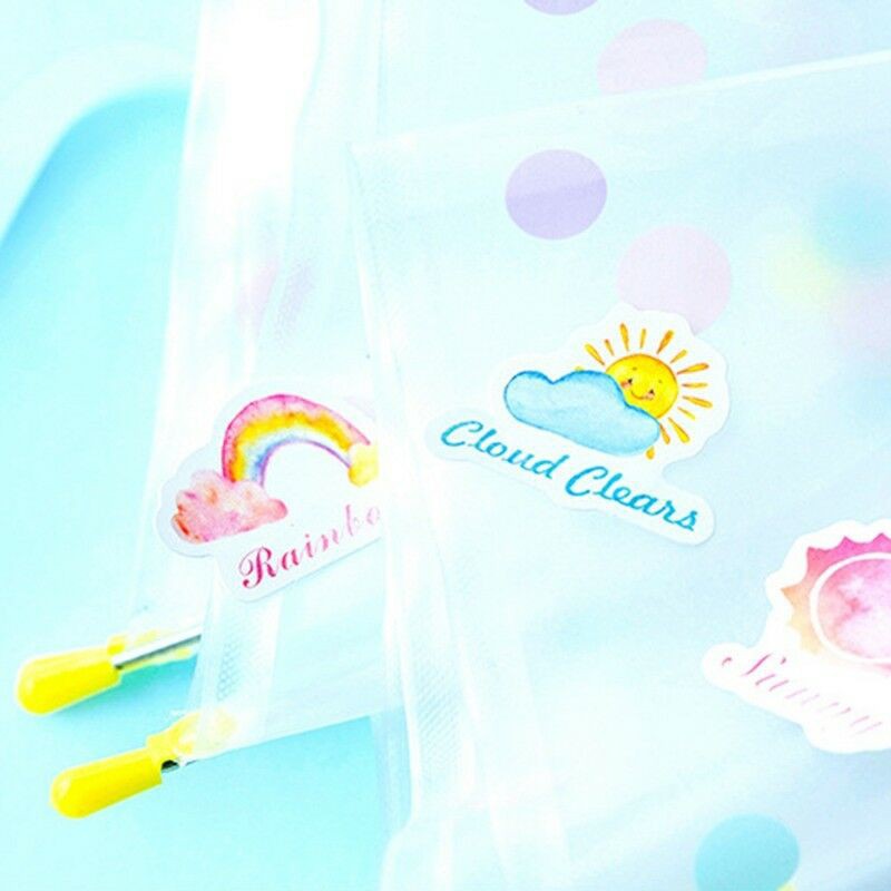 

Perlengkapan Sekolah Yo Yo 45Pcs / Kotak Stiker Kertas Lucu untuk Dekorasi Scrapbook