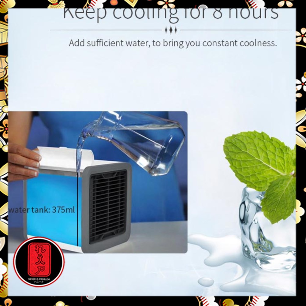 Air Conditioner Mini / Portable Air Cooler Mini 8W - Blue