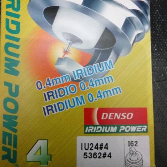 Terlaris.. Busi iridium Denso asli japan iu24 byson vixion beat sonic cbr250 satria fu scoopy karbu
