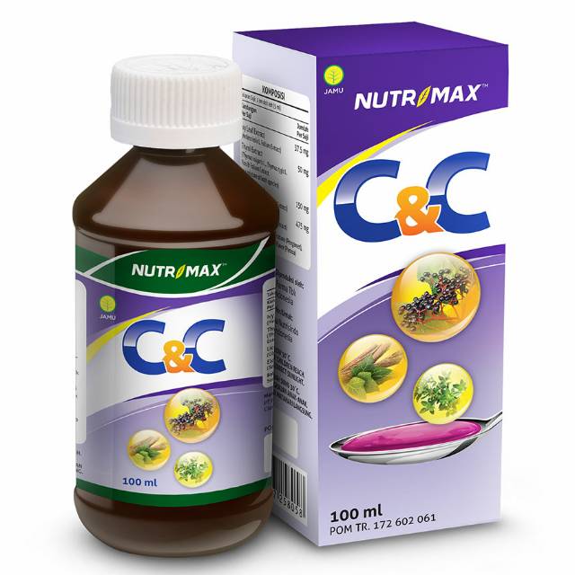 Nutrimax C C Obat Flu Batuk Herbal Indonesia