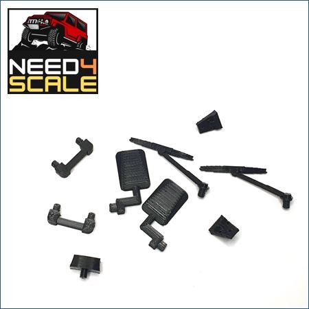 W0E1 Asesoris Garnish Rc Mn-90 91 99 99S (Wiper, Gagang Pintu, Spion, Dll) - Lampu Plat No