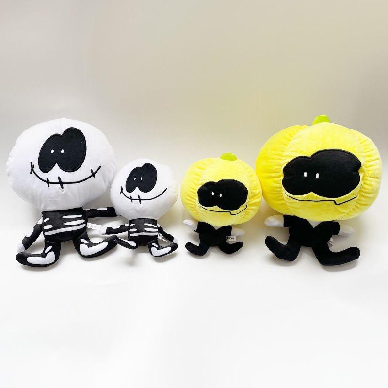 Boneka Friday Night Funkin 30cm  Boneka Spooky Month Kid Boneka Pump Boneka Skid Birthday Gift