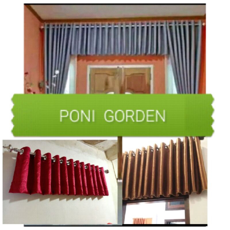 PONI GORDEN PISAH POLOS GORDEN PONI PISAH RENDA RUMBAI GORDEN BLACKOUT POLOS GLOSSY EMBOS IMPORT TEB