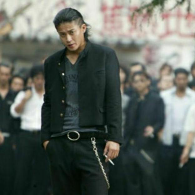 Jas Pria Cosplay Seragam Genji n Serizawa Gakuran Suzuran Crows Zero