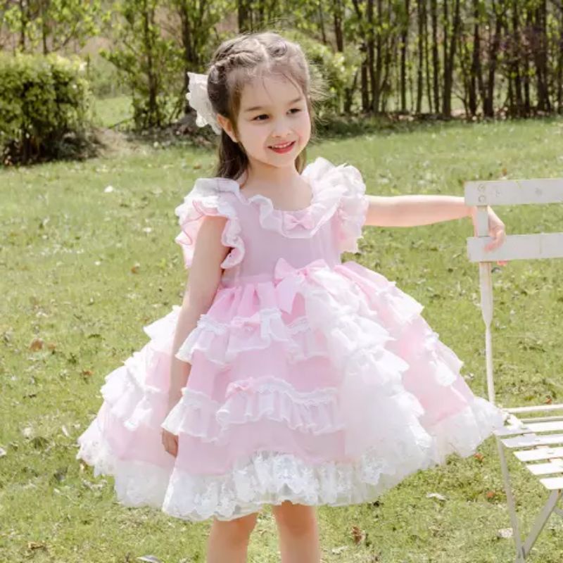 Gaun anak - model ball gown tutu dress