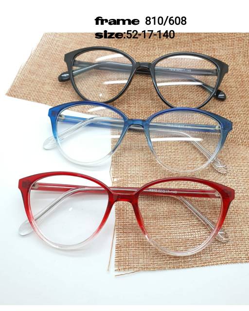 Frame Kacamata Terbaru Cat Eye, Kaca mata Wanita, Kacamata Minus, Kaca mata Plus, Kacamata Anti UV