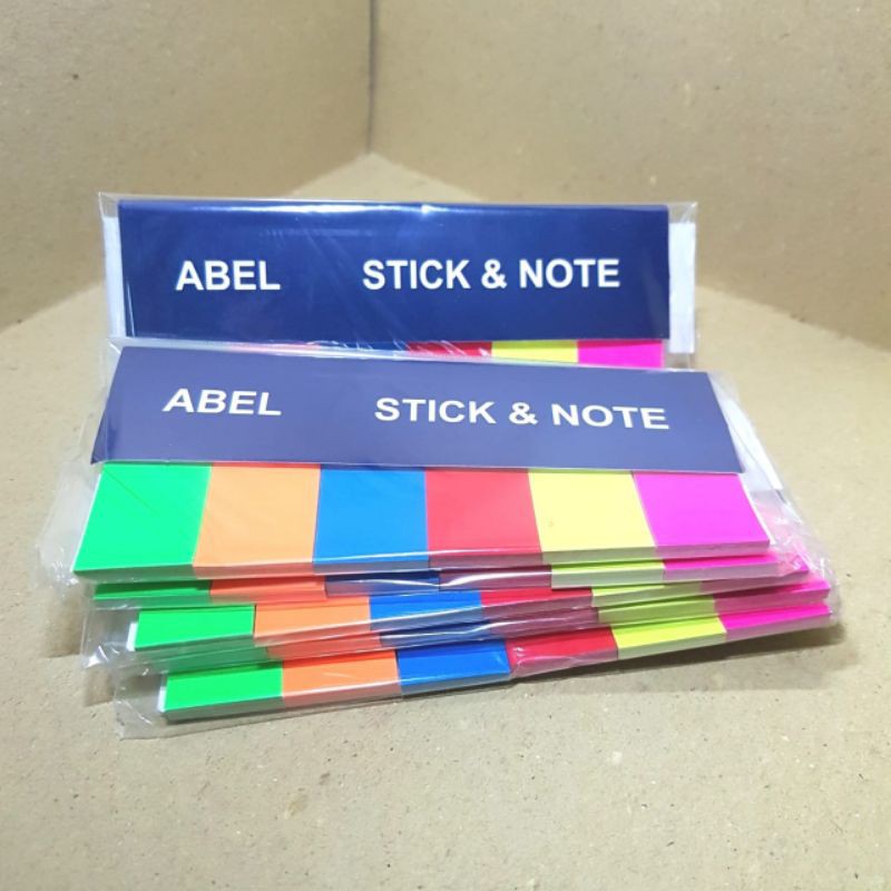 

Sticky Notes Stick Note Post It Abel 6 Warna
