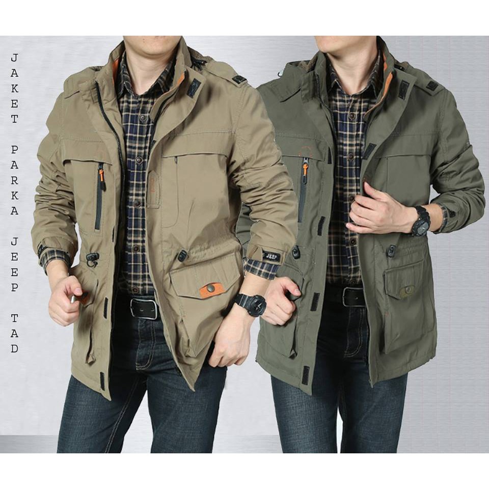 Jaket PARKA JEEP TAD / JAKET GUNUNG / JAKET KEREN / JAKET MULTIFUNGSI / JAKET HITS