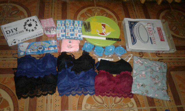 Paket Hemat Alat Dekorasi Kue Set Meja Putar Scraper Gerigi Polos Pisau Roti