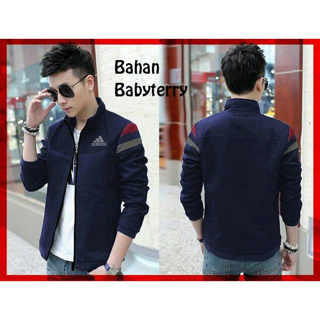 JUAL JAket Adidas blazer laki laki sweeter hodie promo baju adidas crl jaket adidas kerja kuliah