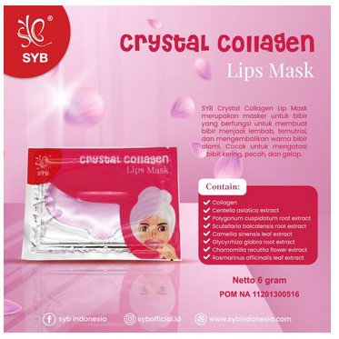 ★ BB ★  SYB Crystal Collagen Lip Mask | Eye Mask 6gr