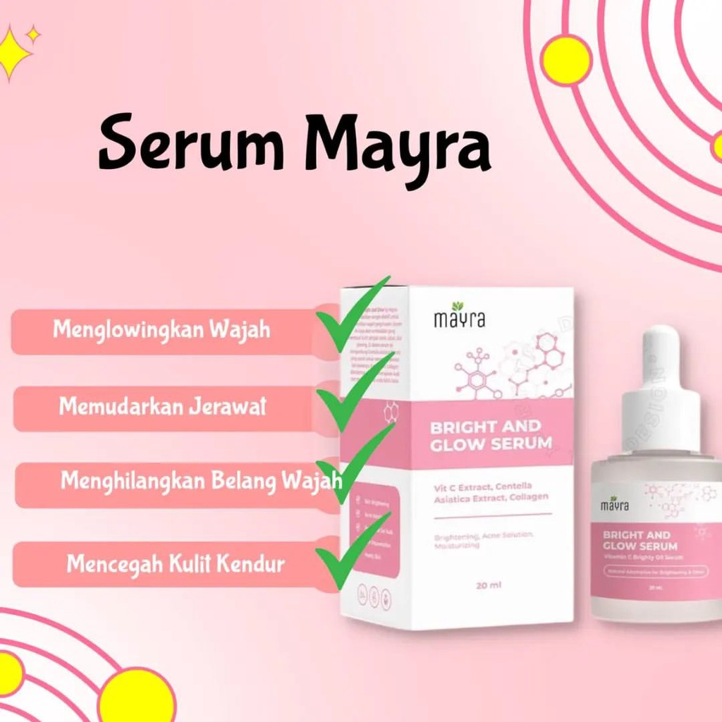 [ BISA COD ] SERUM MAYRA BPOM
