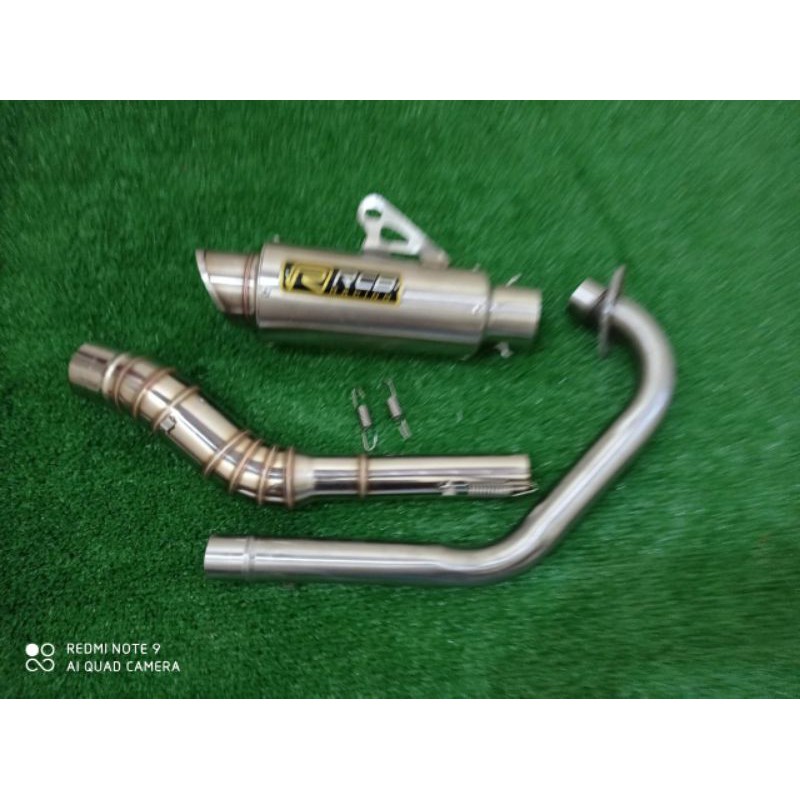 Knalpot racing RCB Jupiter MX . Knalpot Jupiter MX, MX KING . Knalpot roadrace