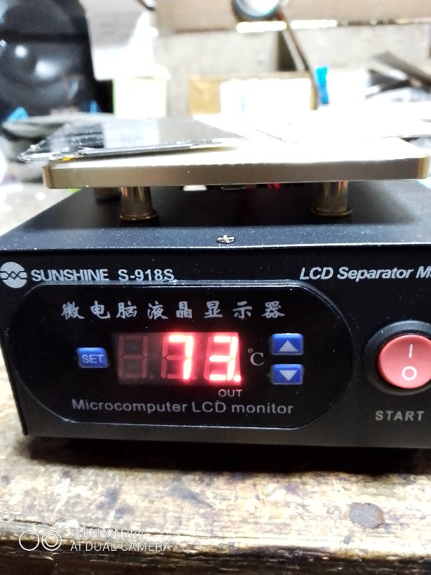 Mesin Pembuka Touchscreen Ss-918s Kecil / Ss918s Vakum