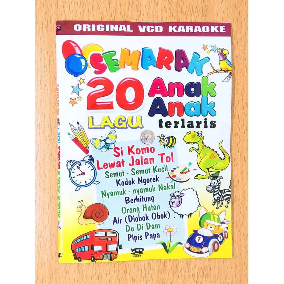 BEST QUALITY Promo Kaset Vcd Asli Original Video Lagu Anak Anak TERLARIS DTS ENTERTAINMENT