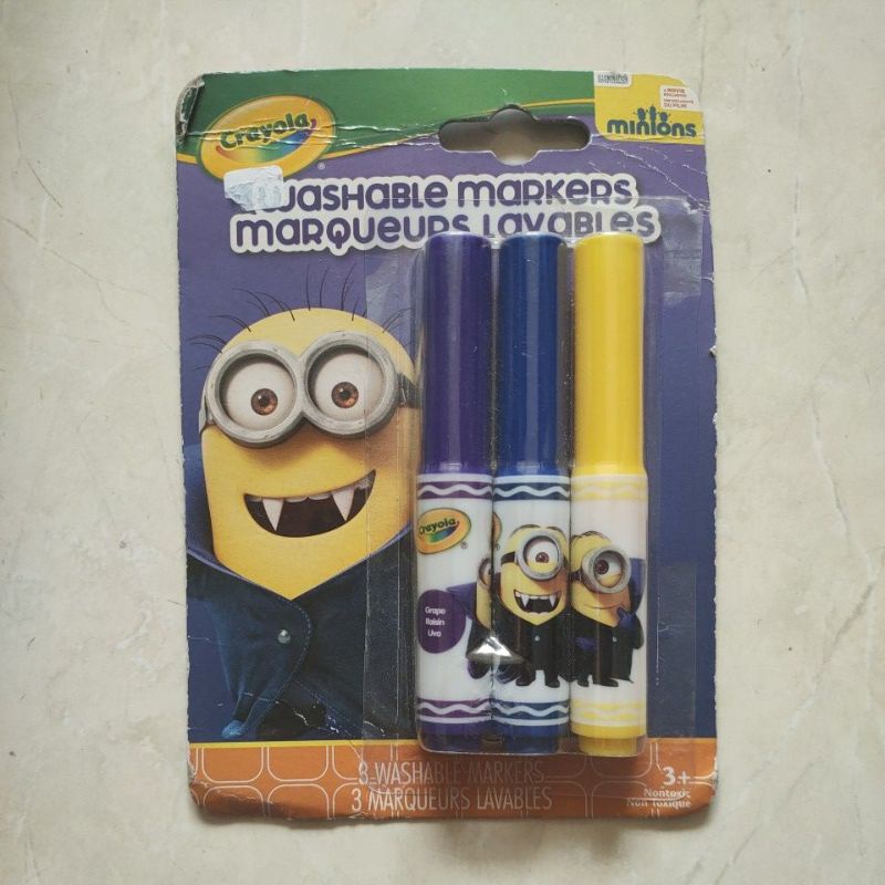 

crayola minions washable marker