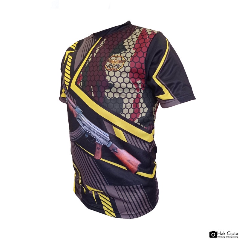 Kaos Dry Fit KOPASSUS / Kaos Jersey KOPASSUS Full Print - Premium G1
