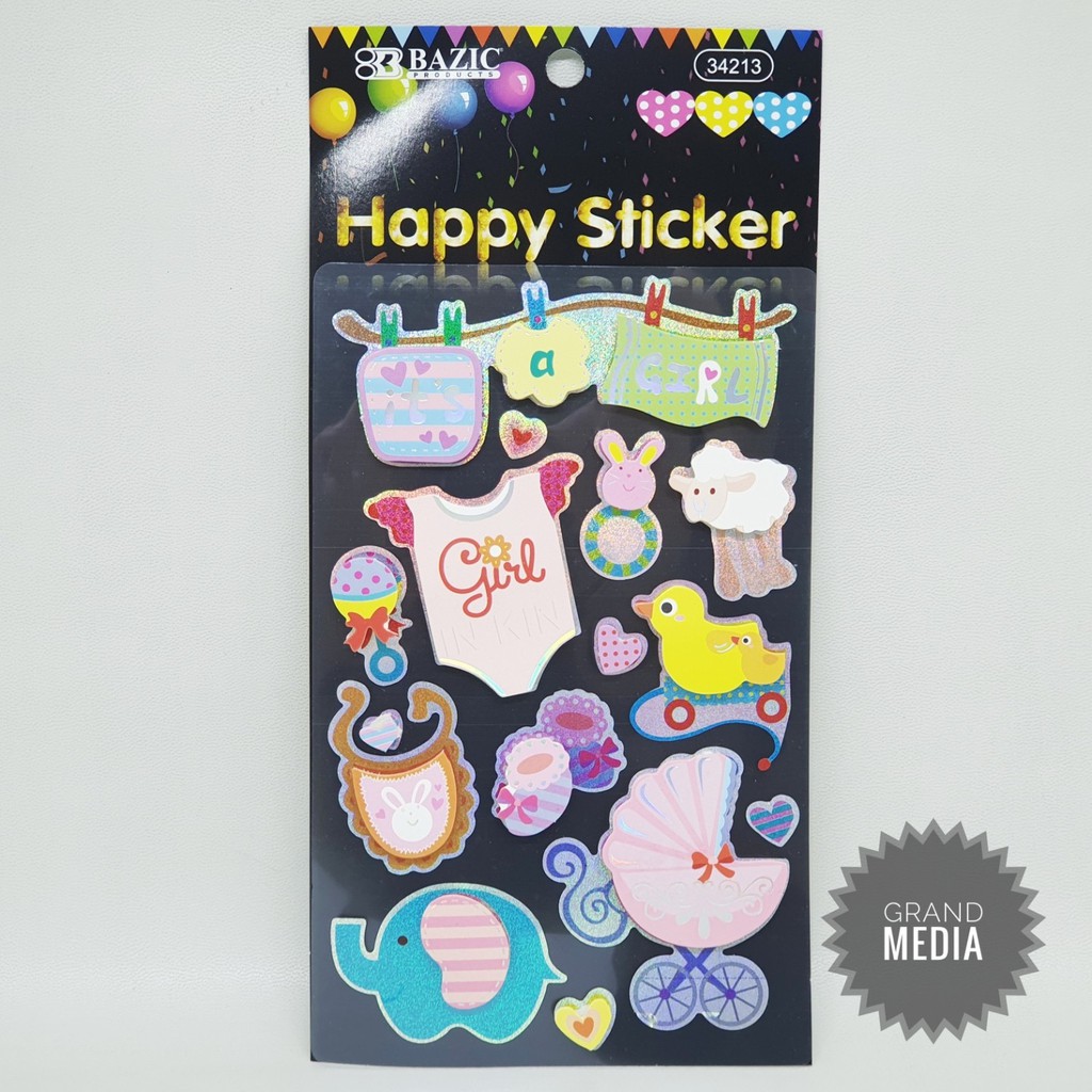 

[GRAND MEDIA] STICKER TIMBUL BABY GIRL NO.34213