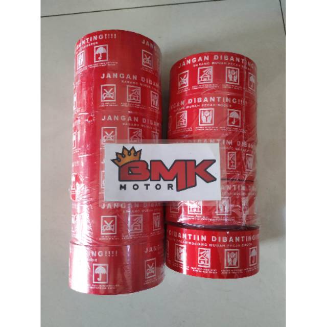 LAKBAN FRAGILE MERAH DAIMARU 48mm 100 meter