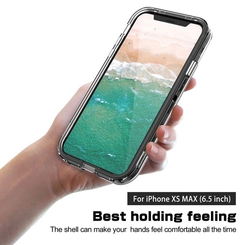 Soft Case Bahan Silikon Tpu Transparan  For Iphone Xr 6s 7 8 Plus Xs Max X Se