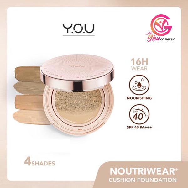 YOU NOUTRIWEAR + FLAWLESS CUSHION FOUNDATION 11GR