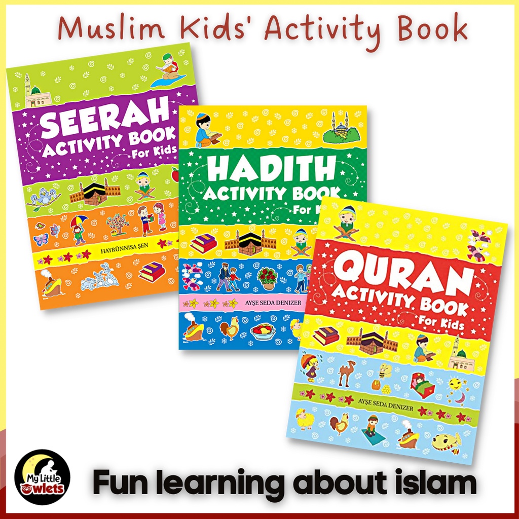 Goodword Islamic Activity Book for Kids Buku Aktivitas Anak Import