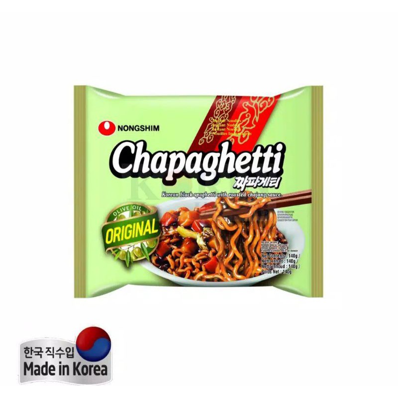 

KOREAN BLACK CHAPAGHETTI WITH ROASTED CHAJANG SAUCE.