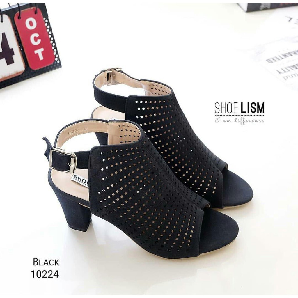 Sepatu Hak Tinggi Wanita Korea Fashion Pesta kondangan Elegan Trendy HN04 HAK TAHU