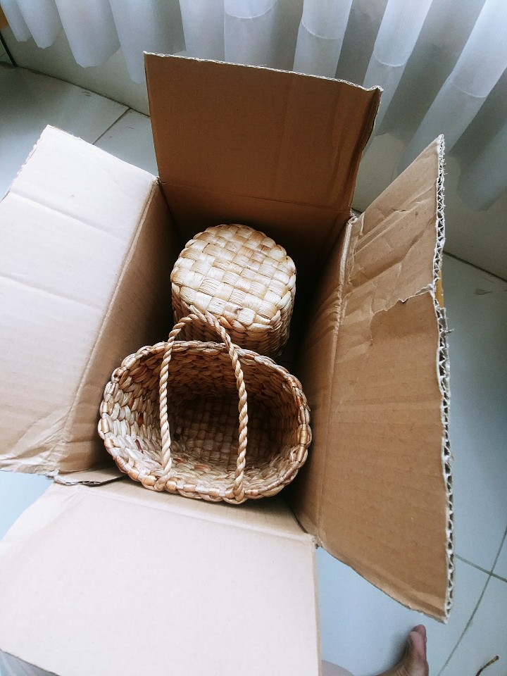 Keranjang Enceng Mini Kode Ked 02