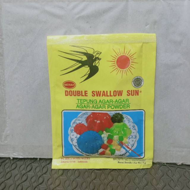 Tepung Agar Agar Double Swallow Sun