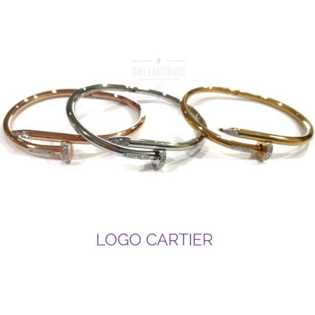 Gelang Cartier Paku permata premium HighQuality