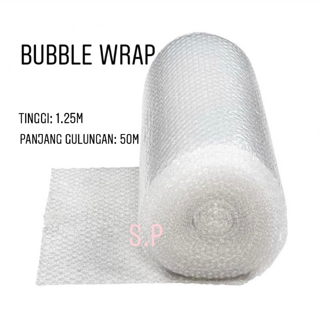 

Bubble Wrap 1 roll 50m x 1,25m khusus Medan