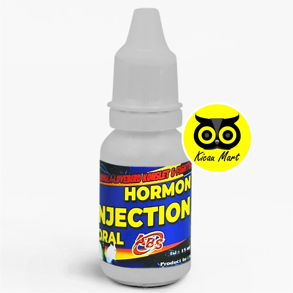 Hormon Injection ABS Vitamin Obat Penggacor Lomba Jebol Durasi Birahi Burung Lovebird LB Ngekek Konslet Gacor Fighter Durasi Panjang