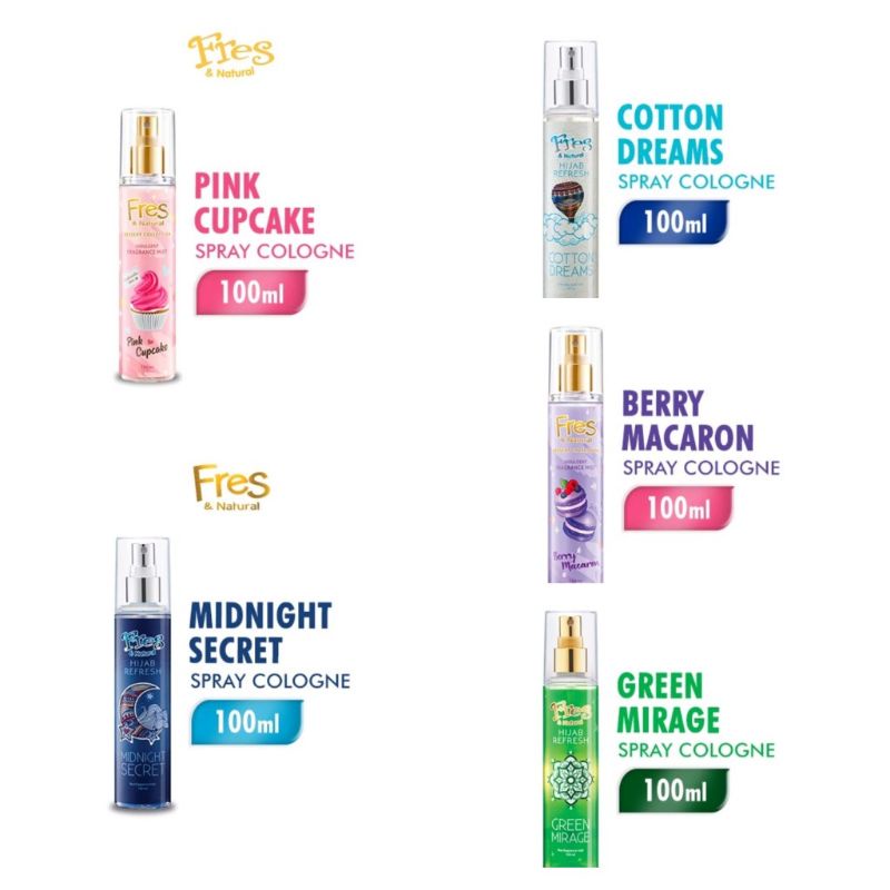 Fres spray cologne