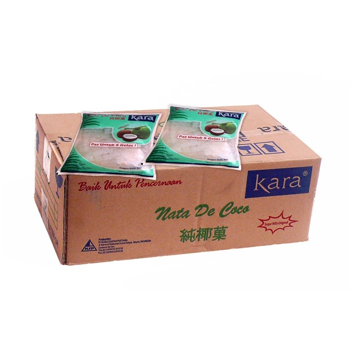 

NATA DE COCO KARA 1L (per karton isi 6 pcs)