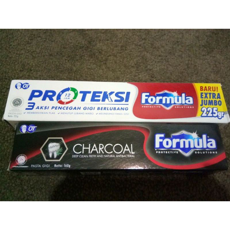 Pasta Gigi Formula Charcoal/proteksi