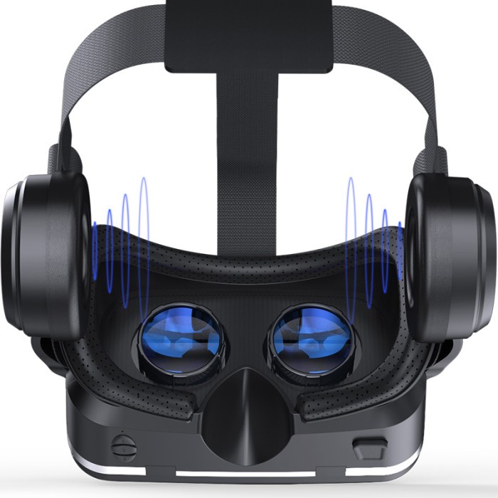 Gdo Vr Box Shinecon 6.0 Virtual Reality Glasses Metaverse Plus Headphone