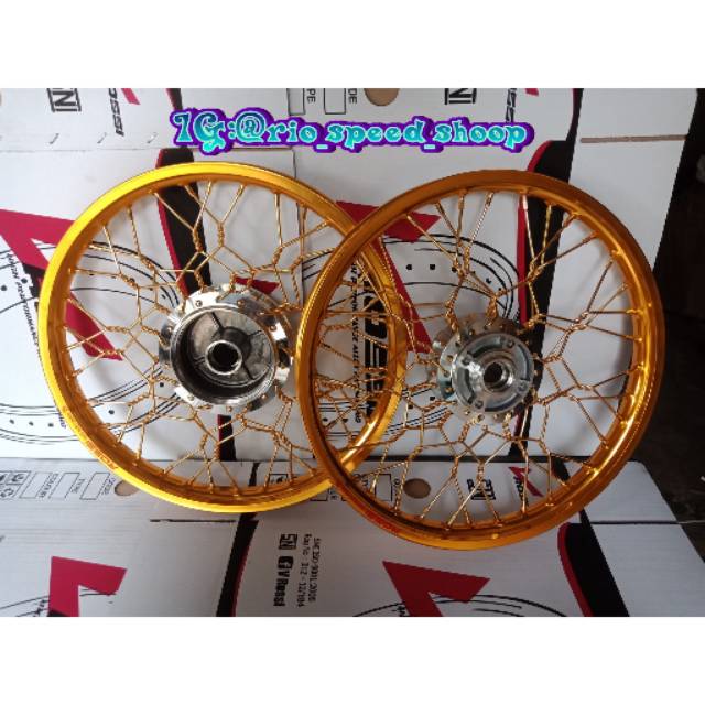 Velg Supra-Revo-Kharisma Ring17 JariJari Stell Kepang