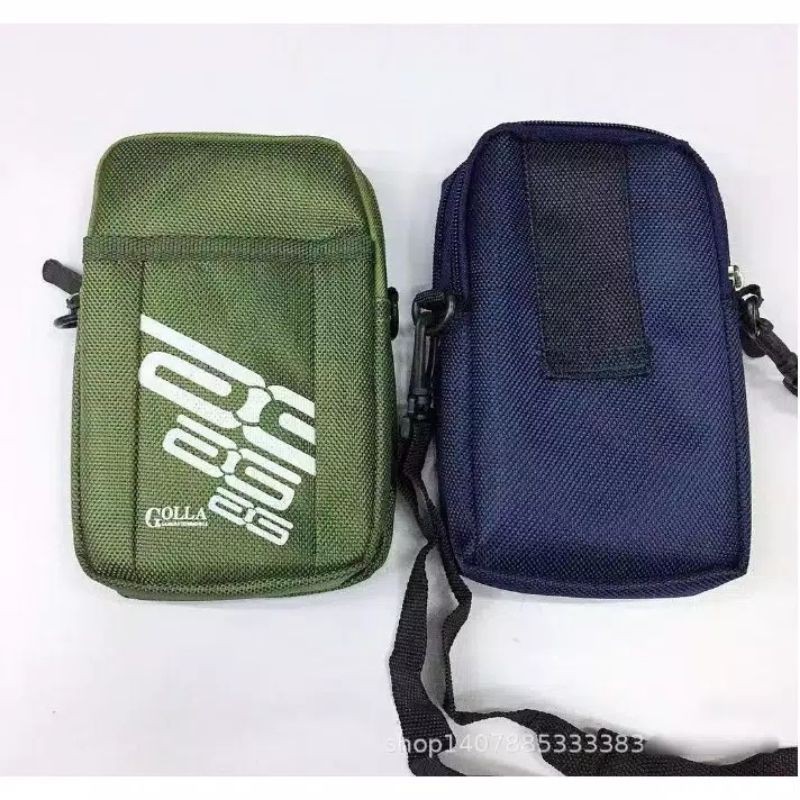 tas selempang tas hp pria import bahan anti air 4 warna