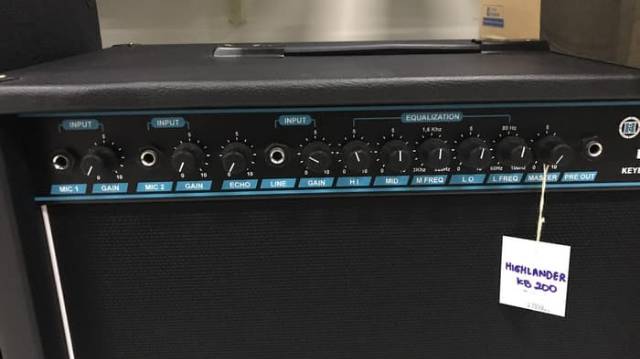 Amplifier Keyboard HIGHLANDER KB200 ORIGINAL