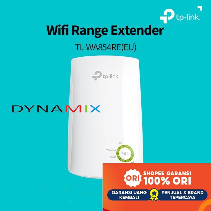 TP-Link TL-WA854RE 300Mbps 2X2 MIMO WiFi Range Extender | TPLink GARANSI RESMI